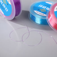 High-Quality Korean Crystal Elastic Thread TPU DIY Colored Beading Wire Jewelry Accessories