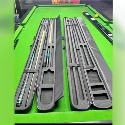 Billiard Cue Stick Hard Case for 4-6 Cues, Pool Cue Carrying Case