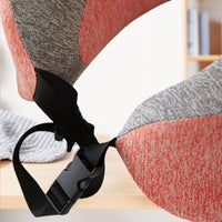 Memory Foam U-Shaped Neck Pillow for Travel, Office, and Napping - Ergonomic Cervical Support