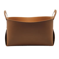 PU Leather Double-Sided Storage Box for Home Organization