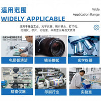 Industrial Cleanroom Swabs High-Density Foam Flat/Round Head Precision Instrument Cleaning Sticks