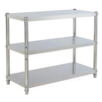 Stainless Steel Kitchen Storage Rack Multi-layer Microwave Oven Stand Countertop Organizer
