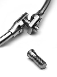 Folding Stainless Steel Fishing Net Head Screw Connector for 8mm Interface