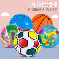 Inflatable Sensory Training Ball for Kids - Watermelon, Soccer, or Earth Map Designs