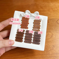 Mini BJD Doll Clothes PU Leather Labels for Handmade Crafts
