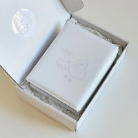 Cute Winter Cat Mini Photo Album for 3-inch Instax Cards, Kpop Photocard Holder, 40-Pocket Storage Book