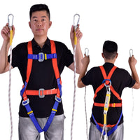 Full Body Safety Harness with Double Hooks for Fall Protection