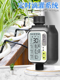Automatic Smart Drip Irrigation System for Greenhouse and Garden