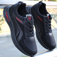 Men's Leatherette Breathable Casual Shoes with Soft Sole and Waterproof Design