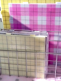Perler Bead Pegboard Storage Rack Organizer for Craft Supplies