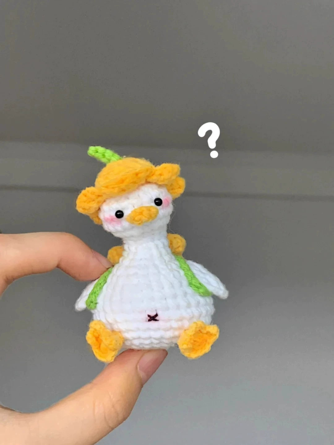 Cute Crochet Animal Doll Keychain DIY Material Kit