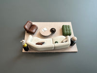 1/64 Scale Dollhouse Miniature Furniture & Decor for Dioramas and Photography Props