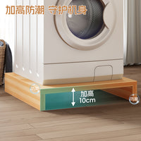 Wooden Appliance Riser Stand for Washing Machine Refrigerator