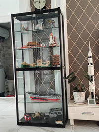 Acrylic Display Case for Collectibles, Figures, Models, Cosmetics, and Decorations