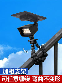 Solar Clamp Spotlight for Outdoor Garden Trees, Fences and Railings