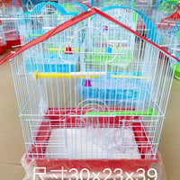 Metal Bird Cage for Parrots, Pigeons, and Small Animals - Indoor/Outdoor Pet Enclosure