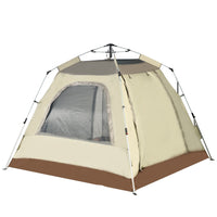 Automatic Pop-Up Camping Tent for Family Picnics and Outdoor Activities, UV Protection & Moisture-Proof
