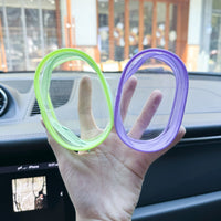 Mini Oval Clear Dustproof Storage Bag for Dolls and Small Items