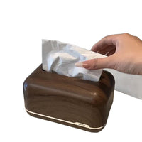 Chinese Style Living Room Accessible Luxury Coffee Table Napkin Tissue Storage Box Desktop Solid Wood Tissue Box
