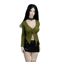 ICE TOYS IC1019 1/6 Scale Irregular Short-Sleeved Knot Collar Shirt Model for Action Figures