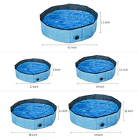 Foldable Pet Sprinkler Pool and Bath Tub for Dogs