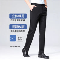 Men's Four-Season Straight-Leg Casual Pants