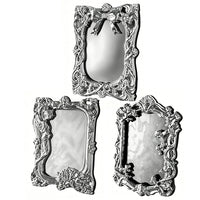 Mini Electroplated Photo Frame Keychain for Instax Photos & Star Photocards, Ins Style