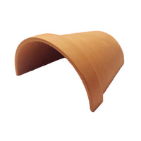 Terracotta Turtle Basking Platform & Hideaway Cave for Reptiles and Fish Tanks
