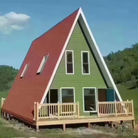 Outdoor Triangular Wooden Cabin for Balcony, Scenic Spots, or Farm Stays