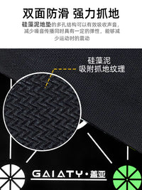 Agility Ladder Training Equipment for Soccer, Boxing, and Kids - Multi-functional Rubber Agility Ring and Soft Ladder