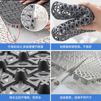 Interlocking Non-Slip Shower Mat for Bathroom and Pool Areas