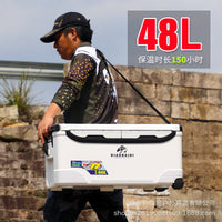 Fishing Cooler Box Large Capacity Insulated Ice Chest for Sea Fishing and Boat Fishing