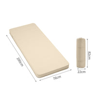 Self-Inflating Sponge Camping Mattress with Pillow - Thickened Outdoor Picnic Pad
