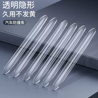 Car Door Edge & Rearview Mirror Silicone Anti-Collision Protector Strips