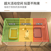 Pet Dog Playpen Indoor Outdoor Isolation Fence Crate for Small Medium Large Dogs