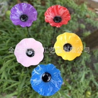 Creative Flower Bird Feeder with Ground Stake