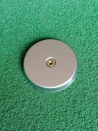 Stainless Steel Golf Hole Cup with Red Flag for Putting Green Practice