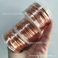 T2 Pure Copper Wire for Crafts and Jewelry Making, Various Gauges and Lengths
