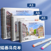 Thickened Sketchbook for Drawing, Opaque Quick-Sketch Art Book for Students and Kids