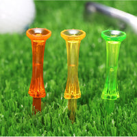 New Golf Limit Tee, Large Cup Design, Unbreakable Low-Resistance Durable Plastic Tees 80mm