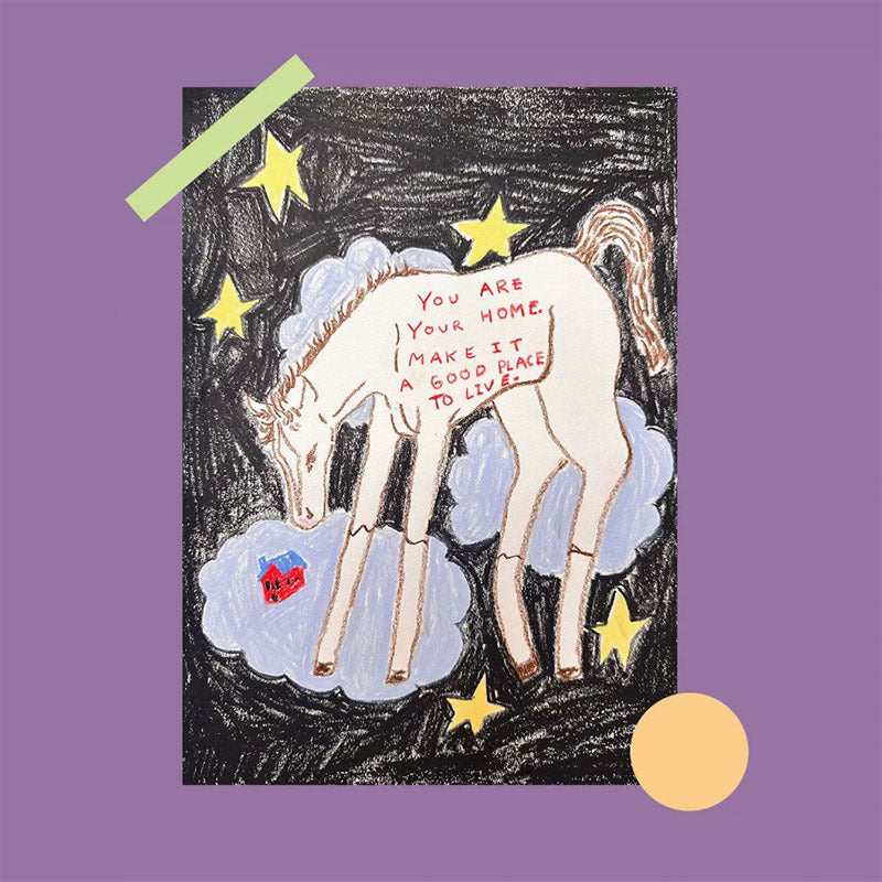 2026 Year of the Horse Poster for Bedroom Decor and Gifts