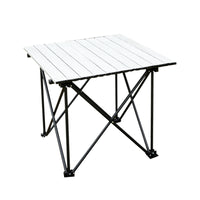 Portable Folding Camping Table Ultralight Aluminum Alloy Roll-Up Picnic BBQ Desk