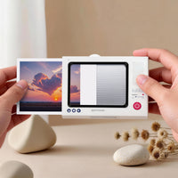 Paper Gift Time Gramophone Creative Recording Greeting Card 3D Card Holiday Birthday Souvenir Photo Printing