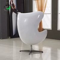 Nordic Designer Egg Chair Modern Fabric Lounge Chair for Living Room Hotel