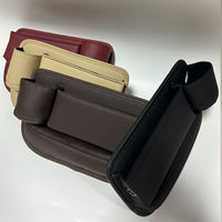 Car Seat Gap Organizer with Charging Port, Leak-Proof Storage Box