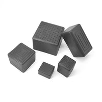 PVC Round Chair Leg Caps Anti-Slip Protectors for Metal Pipes and Stainless Steel Tubes