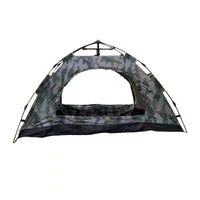 Automatic Pop-Up Camouflage Camping Tent for 1-2 People, Waterproof Portable Outdoor Shelter