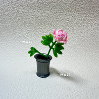 Miniature Peony Flower for DIY Crafts and Doll Accessories