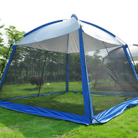 Large Outdoor Camping Tent with Mosquito Net for 5-8 People, UV Protection