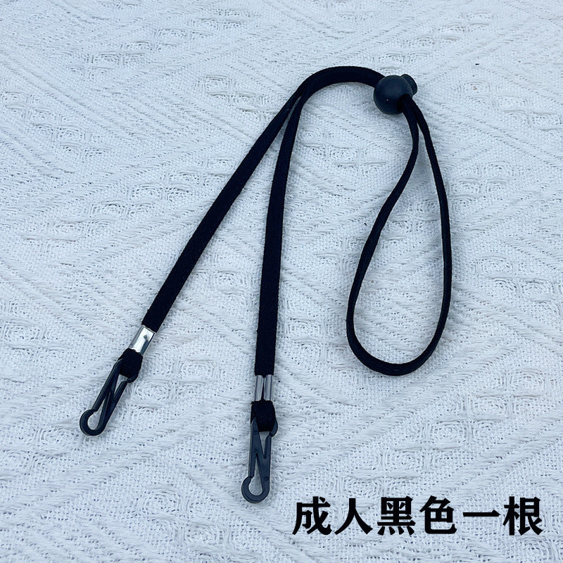 Detachable Adjustable Windproof Hat Chin Strap for Cycling and Sun Protection